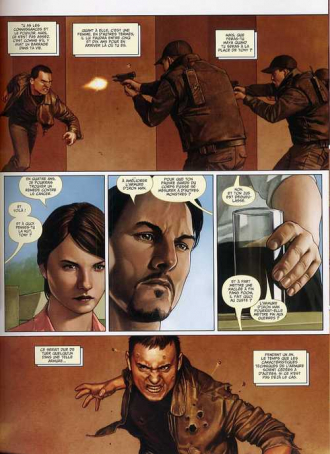 extrait comics Le diable en bouteille