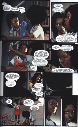 extrait comics Naissance d'une héroïne