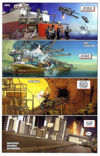 extrait comics Le futur (kiosque)