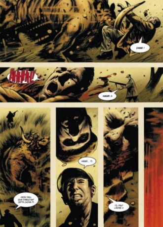 extrait comics Iron Siege