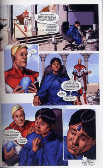 extrait comics Trahison