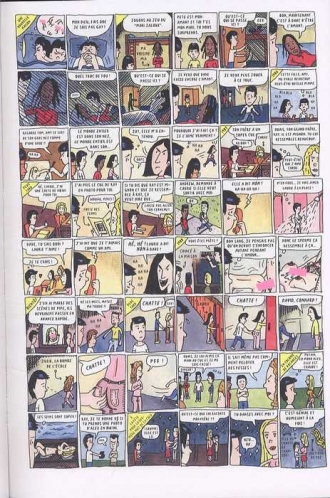 extrait comics J'ai le cerveau sens dessus-dessous