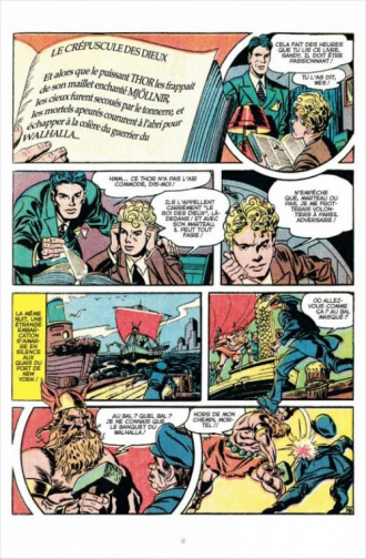extrait comics Jack Kirby Anthologie