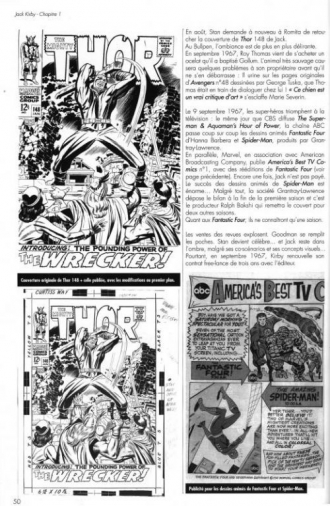 extrait comics 1966 à 1994