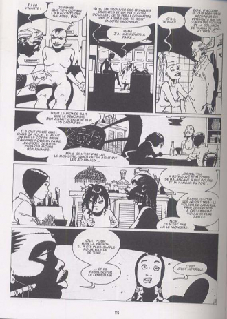 extrait comics Je suis un vampire T1