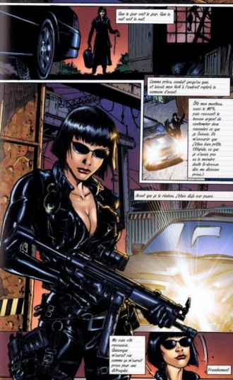 extrait comics Une femme ne s'arrête jamais
