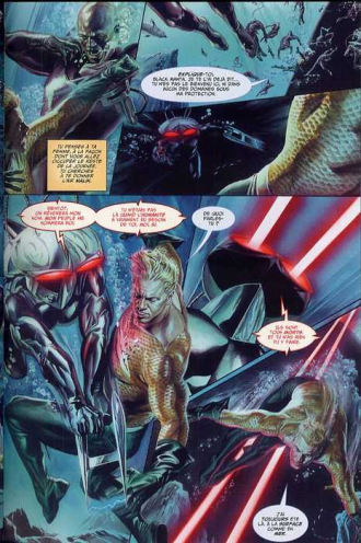 extrait comics JLA - Justice T1