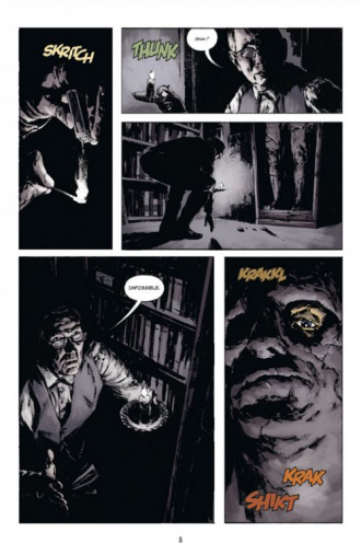 extrait comics Joe Golem, détective de l'occulte T1