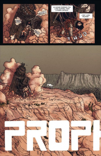 extrait comics Rémission