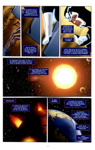 extrait comics La guerre de Darkseid
