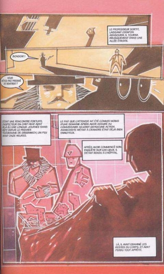 extrait comics L' agent secret