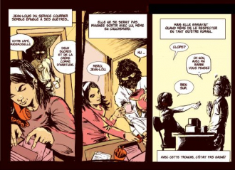 extrait comics L' écume des ours