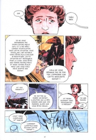extrait comics L' Enfant inattendue