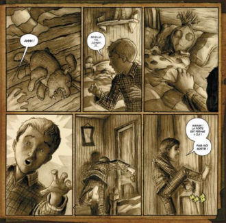 extrait comics La jungle