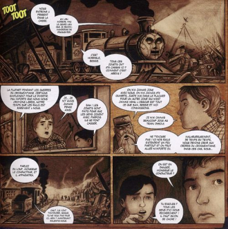 extrait comics Une histoire de fou