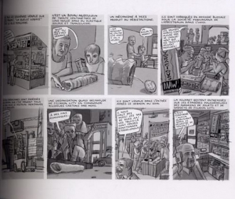 extrait comics Le signe noir