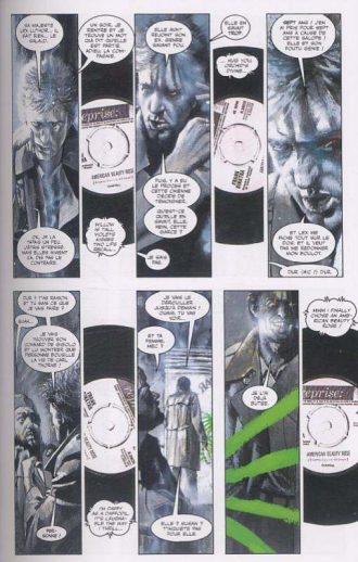 extrait comics L' orchidée Noire
