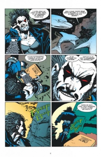 extrait comics La balade de Lobo