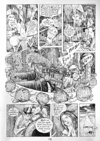 extrait comics La fille maudite du capitaine pirate T2