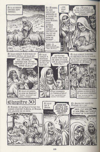 extrait comics La genèse