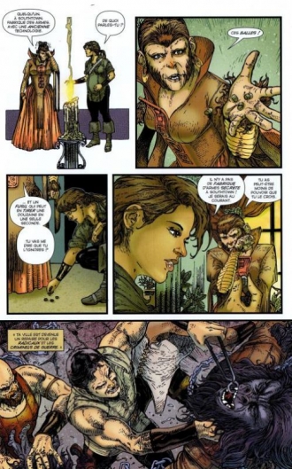 extrait comics La Planète des singes T1