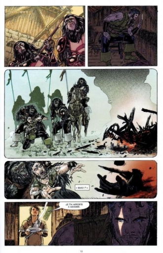 extrait comics La Planète des singes T2