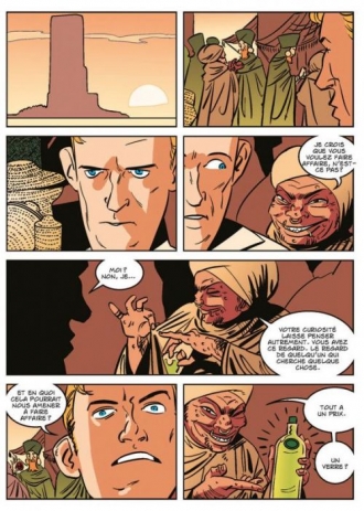 extrait comics La Quête onirique de Kadath l&#039;inconnue