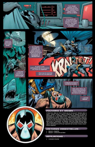 extrait comics La revanche de Bane
