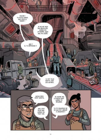 extrait comics La Révolte des Valtis