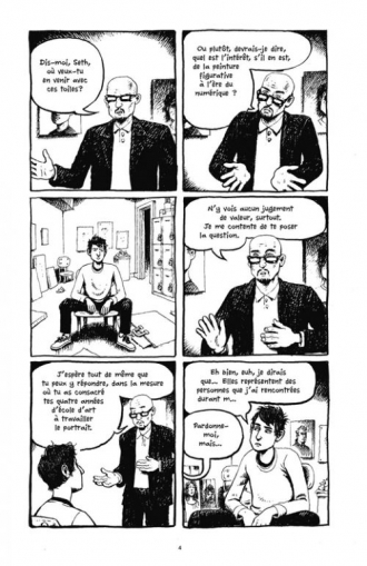 extrait comics La tête dans les nuages