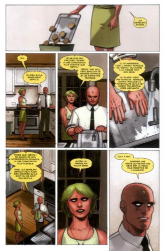 extrait comics Un peu moins qu'un homme