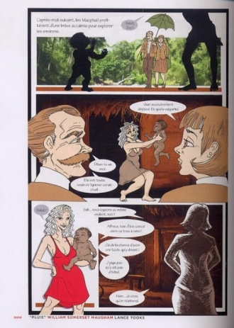 extrait comics De l'Etranger à la Métamorphose en passant par Lolita