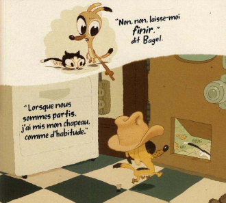 extrait comics Le chapeau de Bagel