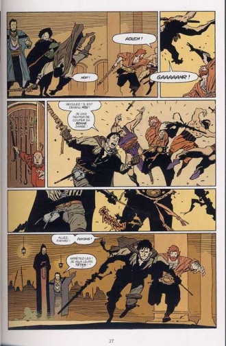 extrait comics Le cycle des épées