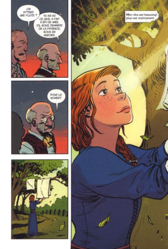 extrait comics Le Joueur de flûte de Hamelin