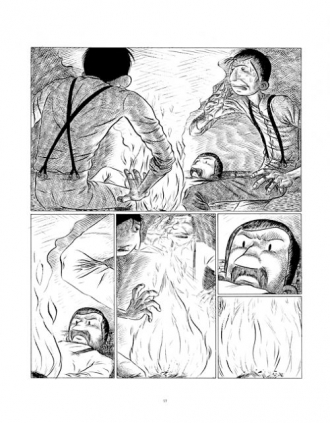 extrait comics Le Klondike