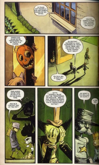 extrait comics Le merveilleux pays d'Oz
