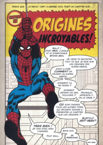 extrait comics Le manuel des super-héros T1