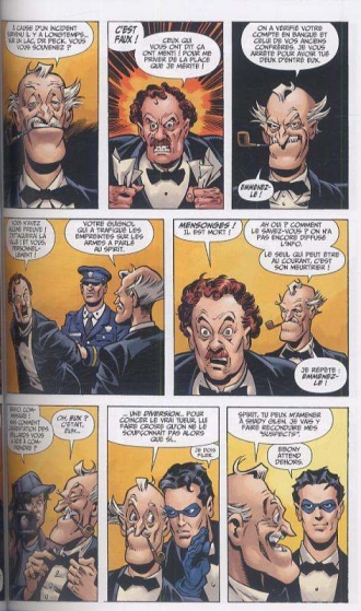 extrait comics Meurtres sur pellicule