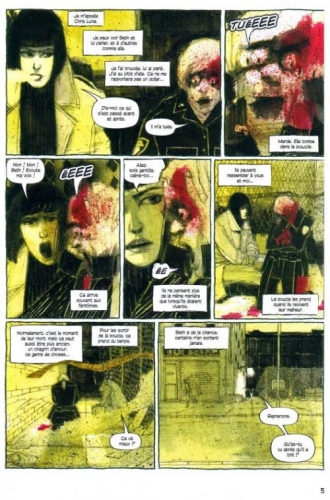 extrait comics Le voile des ténèbres