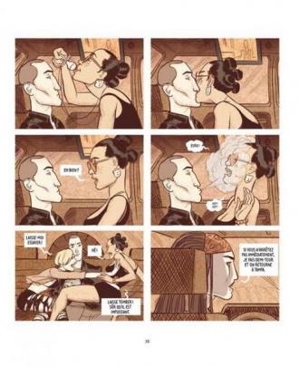 extrait comics Le Voyageur