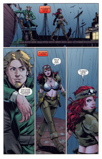 extrait comics Red Sonja