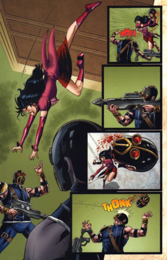 extrait comics Vampirella