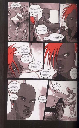 extrait comics Les abandonnés