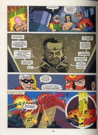 extrait comics Les aventures d'Ultra-Chômeur
