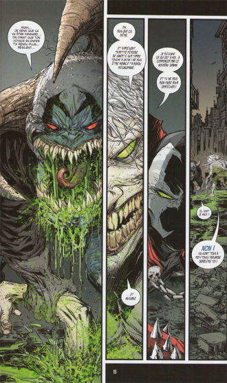extrait comics Omega-Spawn entre en scène (kiosque)