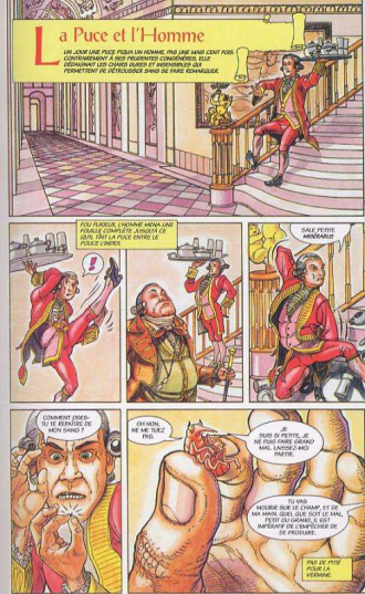 extrait comics Les fables d'Esope