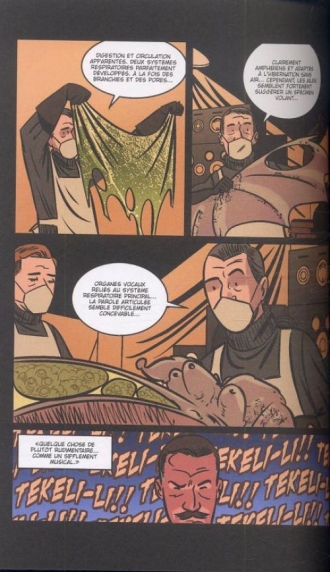 extrait comics Les montagnes hallucinées