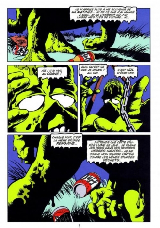 extrait comics Le trésor de Homer le rouge