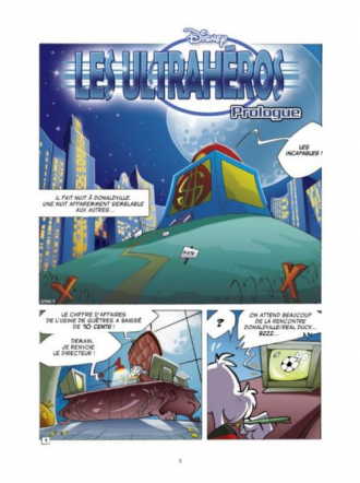 extrait comics Les Ultrahéros T1